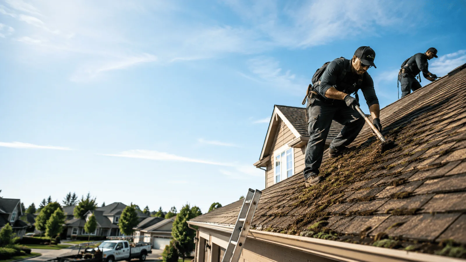 Roof Moss Removal in Stevenson, MD near me